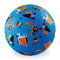 7 Inch Playground Ball - Construction (Blue)