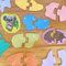 Let's Begin Puzzle 2 pc - Aussie Animals