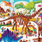 Day at the Dinosaur Museum Puzzle - 48 pc