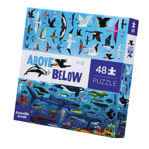 Above & Below Puzzle 48 pc - Sea and Sky