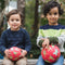 5 Inch Playground Ball - Dinosaurs Red