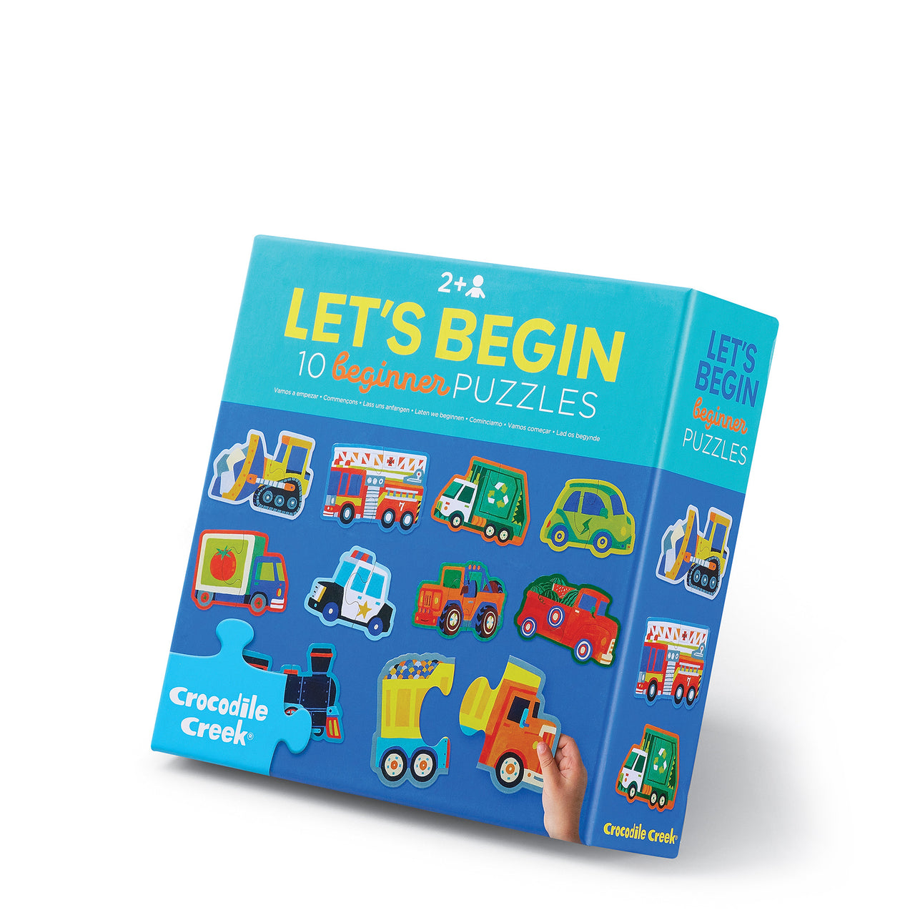 Let's Begin Puzzle 2 pc - Vehicles (Box)