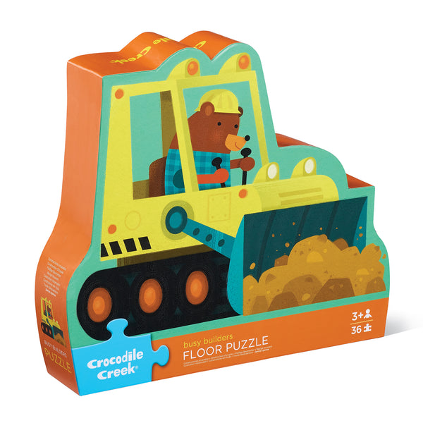 Classic Floor Puzzle 36 pc - Busy Builders