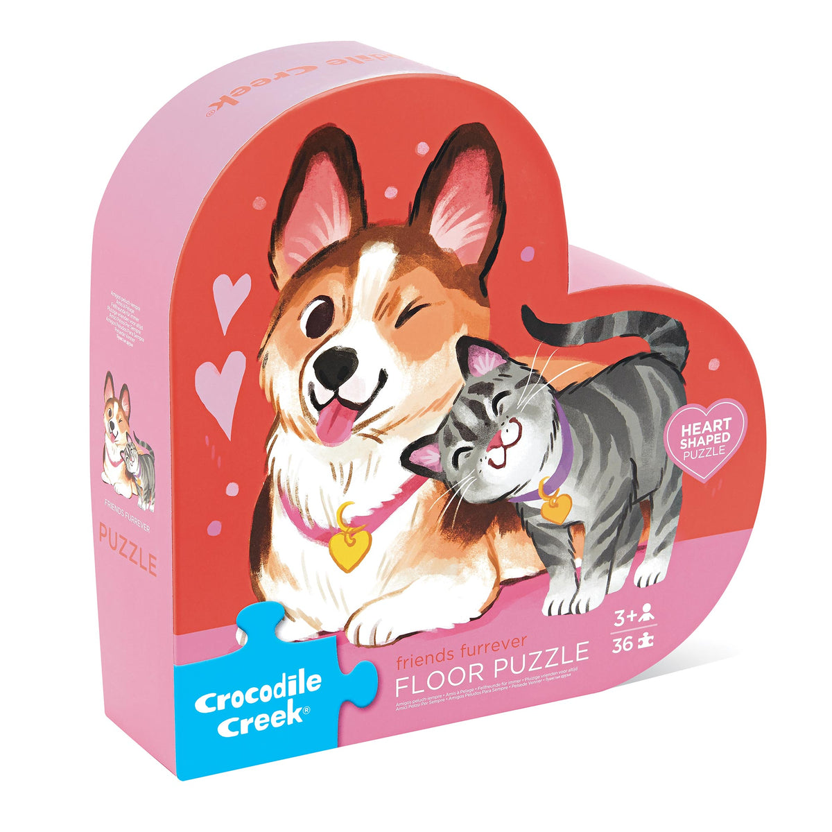 コーギー様36 Classic Floor Puzzle 36 pc - Friends Fur-Ever