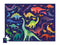 Dino World - Animal Species Puzzle 100 pc (Blue Lid)