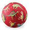 7 Inch Playground Ball - Dinosaurs Red