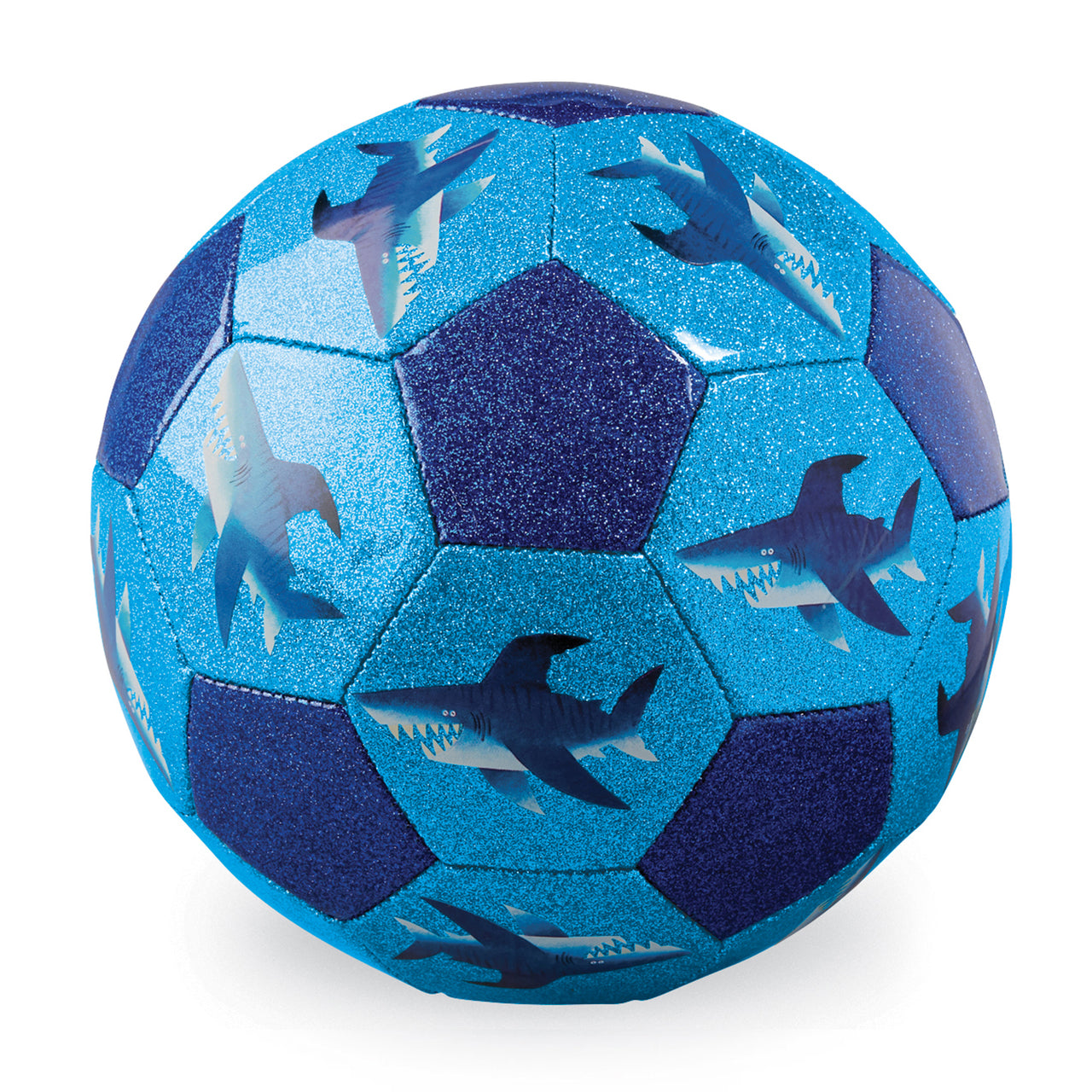 Glitter Soccer Ball - Shark City (Size 3)
