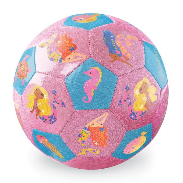 Glitter Soccer Ball - Mermaid Friends