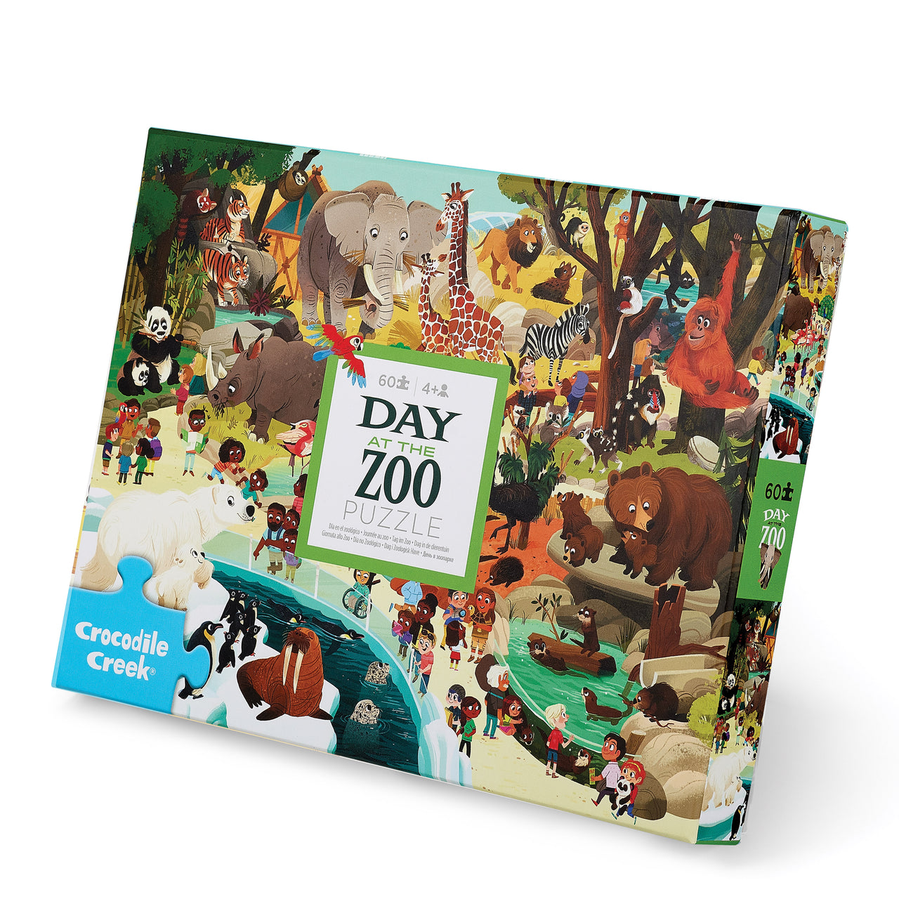 Day at the Zoo Puzzle - 60 pc