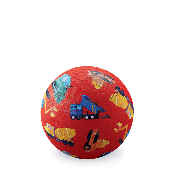 5 Inch Playground Ball - Little Builder RED
