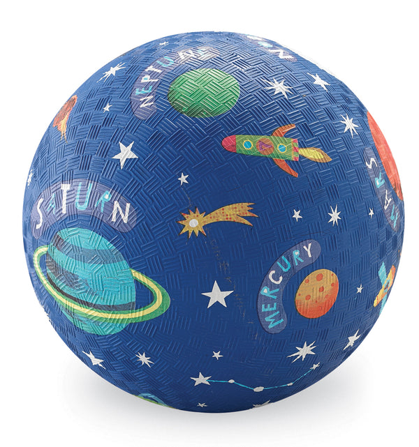 7 inch Playground Ball - Solar System (Blue)