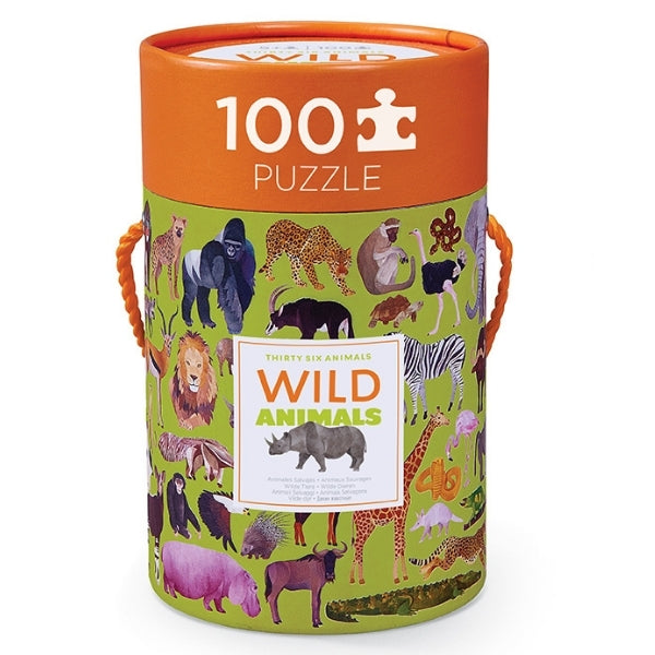 Wild Animals - Species Puzzle 100 pc