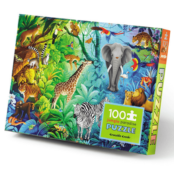 Holographic Puzzle 100 pc - Jungle Paradise