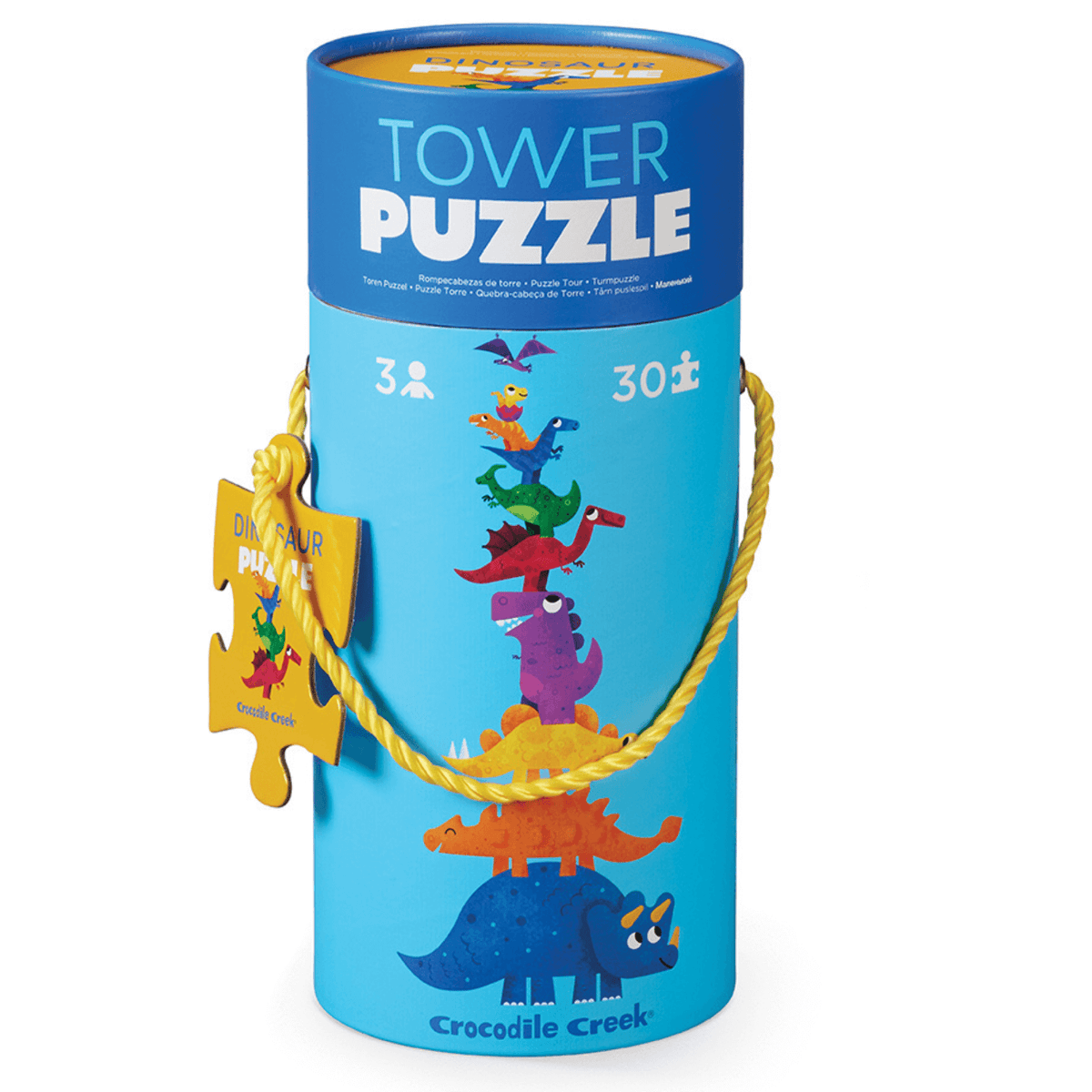 Tower Puzzle 30 pc Dinosaur